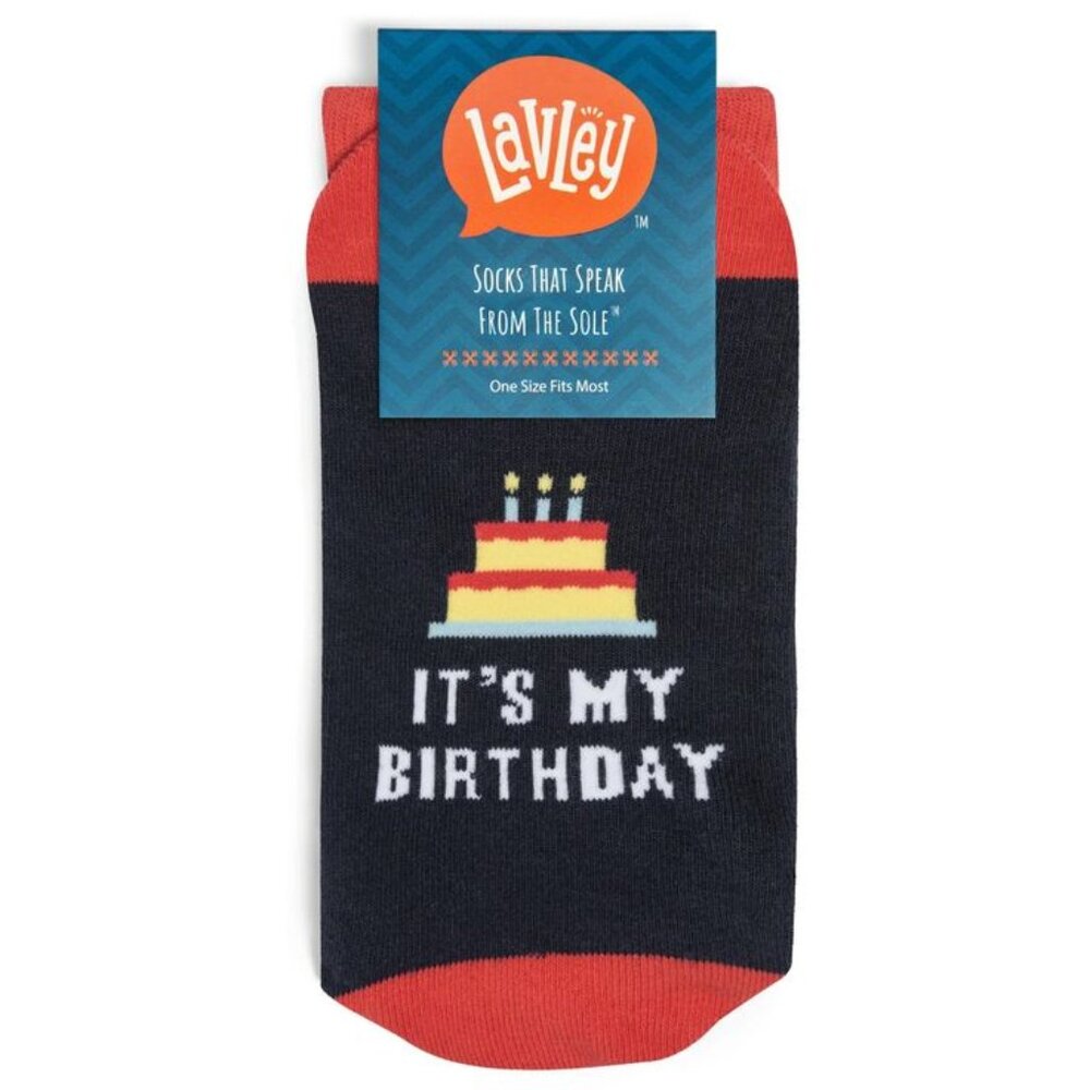 It's My Birthday Socks - Lavley